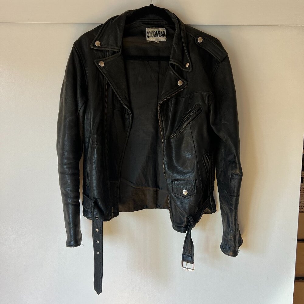 Vintage Leather Jacket - Coolwear